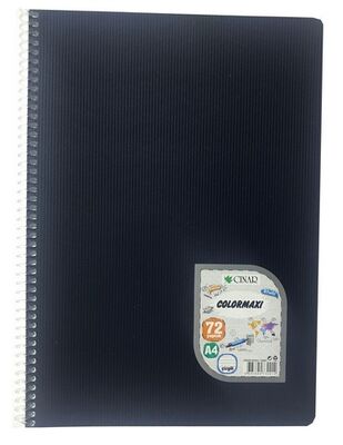 Çınar Colormaxi, A4 PP Kapak Spiralli Defter, Çizgili, 72 Yaprak - 8