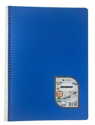 Çınar Colormaxi, A4 PP Kapak Spiralli Defter, Çizgili, 72 Yaprak - 9