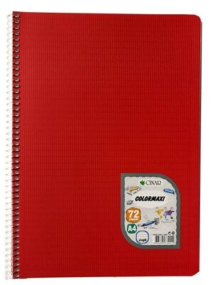 Çınar Colormaxi, A4 PP Kapak Spiralli Defter, Çizgili, 72 Yaprak - 11