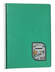 Çınar Colormaxi, A4 PP Kapak Spiralli Defter, Çizgili, 72 Yaprak - 15