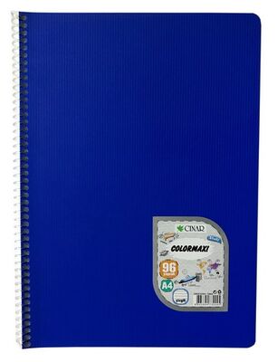 Çınar Colormaxi, A4 PP Kapak Spiralli Defter, Çizgili, 96 Yaprak - 4