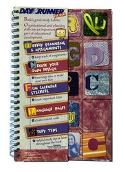Day Runner 14x21 cm PP Kapak Spiralli Haftalık Plan Defteri