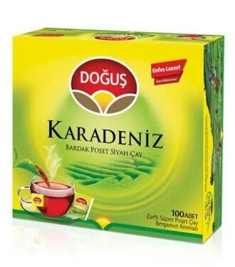 Doğuş Karadeniz Bardak Poşet Çay, 100'lü Paket - 1
