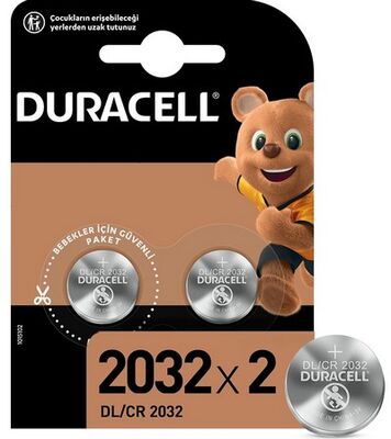 Duracell Düğme Pil, 2032, 2'li Paket - 1