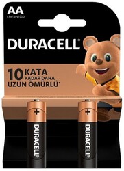Duracell Kalem Pil AA, 2'li Paket