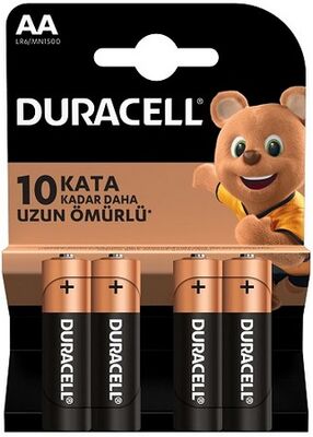 Duracell Kalem Pil AA, 4'lü Paket - 1