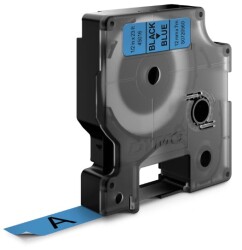 Dymo D1 Yedek Şerit (12 mm x 7 m) Mavi/ Siyah (45016)