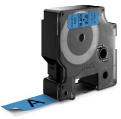 Dymo D1 Yedek Şerit (19 mm x 7 m) Mavi/ Siyah (45806)