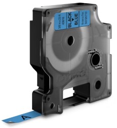 Dymo D1 Yedek Şerit (9 mm x 7 m) Mavi/ Siyah (40916)
