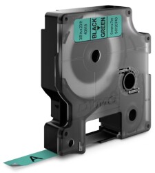 Dymo D1 Yedek Şerit (9 mm x 7 m) Yeşil/ Siyah (40919)