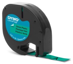 Dymo LetraTag Plastik Şerit (12 mm x 4 m) Yeşil (59425 )