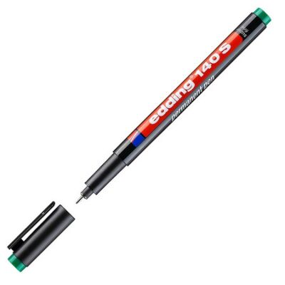 Edding E-140 S Asetat Kalemi, 0.3 mm, Yeşil - 1