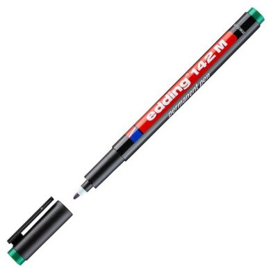 Edding E-142 M Asetat Kalemi, 1 mm, Yeşil - 1