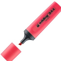 Edding E-344 Fosforlu Kalem, 2-5mm, Nar Çiçeği