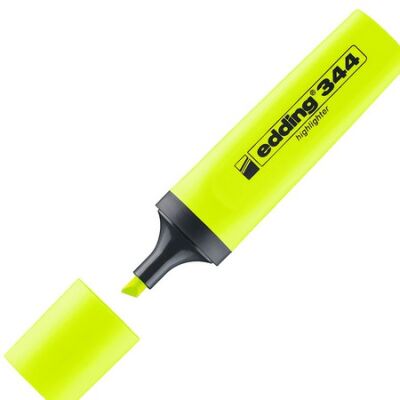 Edding E-344 Fosforlu Kalem, 2-5mm, Sarı - 1
