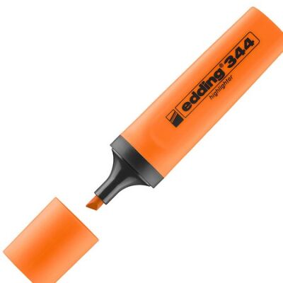 Edding E-344 Fosforlu Kalem, 2-5mm, Turuncu - 1