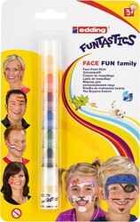 Edding Funtastics Yüz Boyama Kalem Seti, 7 Renk