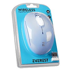 Everest Kablosuz Mouse SMW-666 Mavi - 6