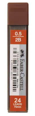 Faber-Castell 0.5 mm Min 2B 75 mm 24'lü - 1