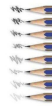 Faber-Castell 1221 Dereceli Kurşun Kalem, 2B - 2