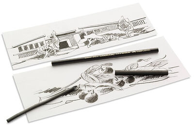 Faber-Castell  129913 Pitt Monochrome İşlenmiş Kömür 2899-H - 2