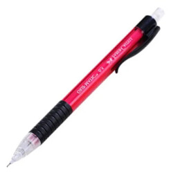 Faber-Castell 1338 Auto Mekanik Kurşun Kalem, Kırmızı 0.7 mm