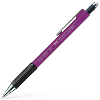 Faber-Castell 1347 Grip Mekanik Kurşun Kalem, Violet 0.7 mm - 1