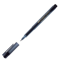 Faber-Castell 1554 Broadpen Keçe Uç Kalem, Füme 0,8 mm - 2