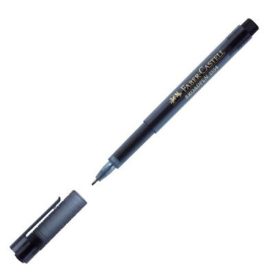 Faber-Castell 1554 Broadpen Keçe Uç Kalem, Füme 0,8 mm - 2