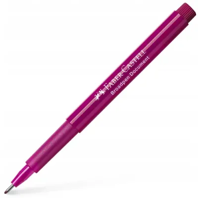 Faber-Castell 1554 Broadpen Keçe Uç Kalem, Fuşya 0,8 mm - 1
