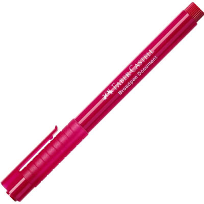 Faber-Castell 1554 Broadpen Keçe Uç Kalem, Kırmızı 0,8 mm - 2