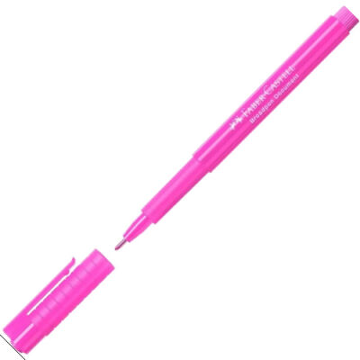 Faber-Castell 1554 Broadpen Keçe Uç Kalem, Pembe 0,8 mm - 3