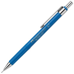 Faber-Castell 2317 Fine Mekanik Kurşun Kalem, 0.7 mm, Mavi 