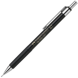 Faber-Castell 2317 Fine Mekanik Kurşun Kalem, Siyah  0.7 mm