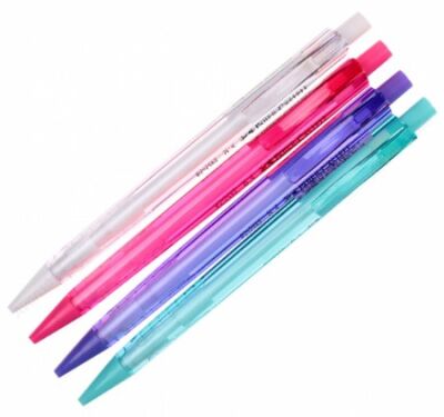Faber-Castell  Econ Mekanik Kurşun Kalem, 0.7 mm, Şeffaf Lila  - 1