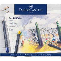 Faber-Castell Goldfaber Kuru Boya Kalemi, 24 Renk - 2