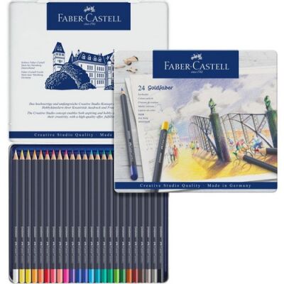 Faber-Castell Goldfaber Kuru Boya Kalemi, 24 Renk - 1