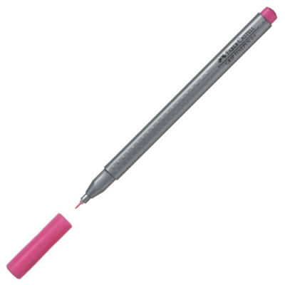 Faber-Castell  Grip Finepen Keçe Uç Kalem, Pembe 0.4 mm - 1