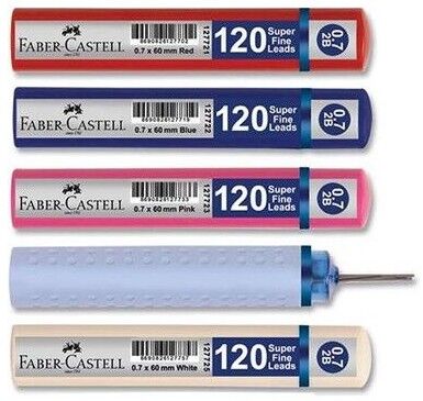 Faber-Castell Grip Min 0.7 mm 2B  60 mm, Pembe 120'li - 1