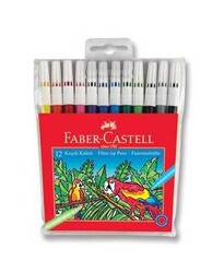 Faber-Castell Keçeli Boya Seti, 12 Renk