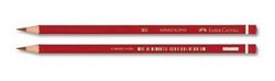 Faber-Castell Kurşun Başlık Kopya Boya Kalemi, Kırmızı