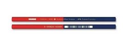 Faber-Castell Kurşun Başlık Kopya Boya Kalemi, Kırmızı-Mavi