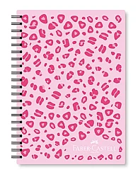 Faber-Castell Leo Sert Kapak Spiralli Defter 17 x 24 cm Çizgili M:3, 100 Yaprak
