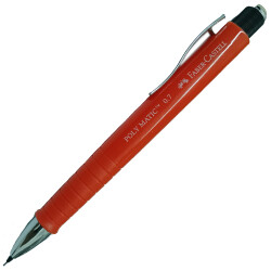 Faber-Castell Metalik Poly Matic Mekanik Kurşun Kalem, Turuncu 0.7 mm