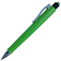 Faber-Castell Metalik Poly Matic Mekanik Kurşun Kalem, Yeşil 0.7 mm