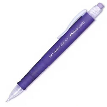 Faber-Castell Poly Matic Mekanik Kurşun Kalem, Mor  0.7 mm - 1