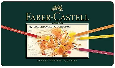 Faber-Castell Polychromos Kuru Boya Kalemi 36 Renk - 3