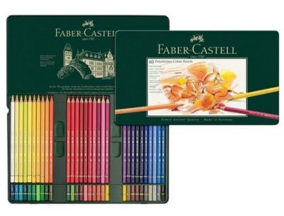 Faber-Castell Polychromos, Kuru Boya Kalemi, 60 Renk - 1