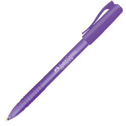 Faber-Castell Renkli Tükenmez Kalem, Mor