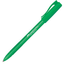 Faber-Castell Renkli Tükenmez Kalem, Yeşil